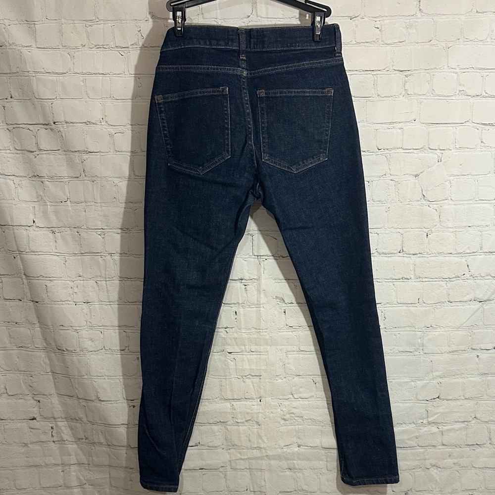 Everlane Dark Wash Blue Jeans - Picture 4 of 7